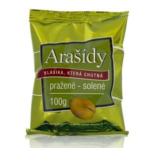 Krajči Arašídy pražené - solené 100g