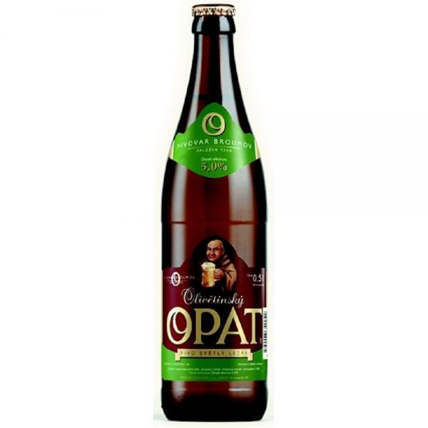 Rodinný pivovar Broumov Opat 12°