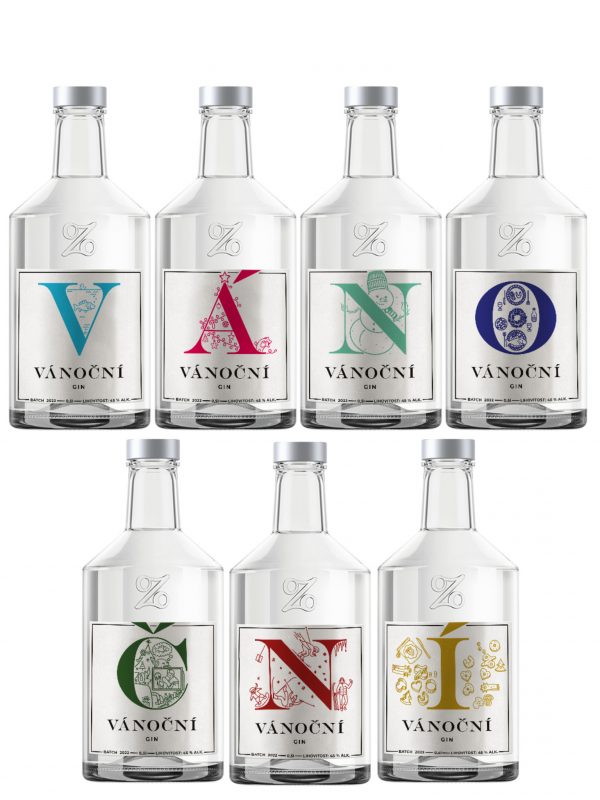 Lihovarek.cz  Lihovárek + Žufánek Vánoční gin (komplet sada) 45% 0