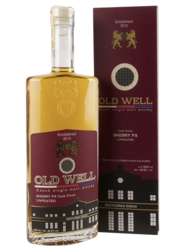 Svach's Old Well whisky Bourbon a Sherry 46