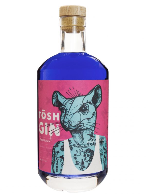 TŌSH Distillery Olomouc Tosh Modrý Gin 45% 0