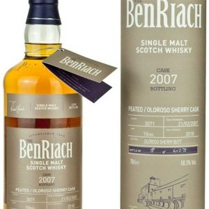 BenRiach Oloroso Sherry Cask Peated 10y 2007 0