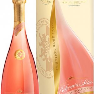 Bohemia Sekt Prestige Rosé Brut Jakostní šumivé víno růžové 0