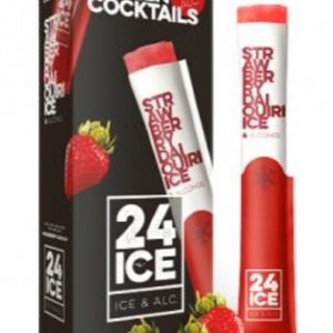 24 Ice Strawberry Daiquiri Frozen Cocktails 5×0