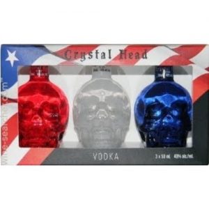 Crystal Head Vodka 3×0