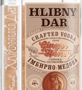 Hlibny Dar Crafted Zázvorovo-Medová Vodka 0