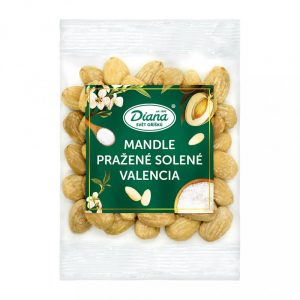 Mandle pražené solené exclusive 100g