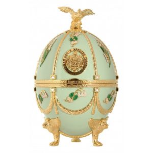 Vodka Imperial Collection Faberge Light Green lyliard 0