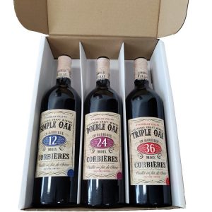 Vignobles Vellas Corbières Oak BOX 3×0