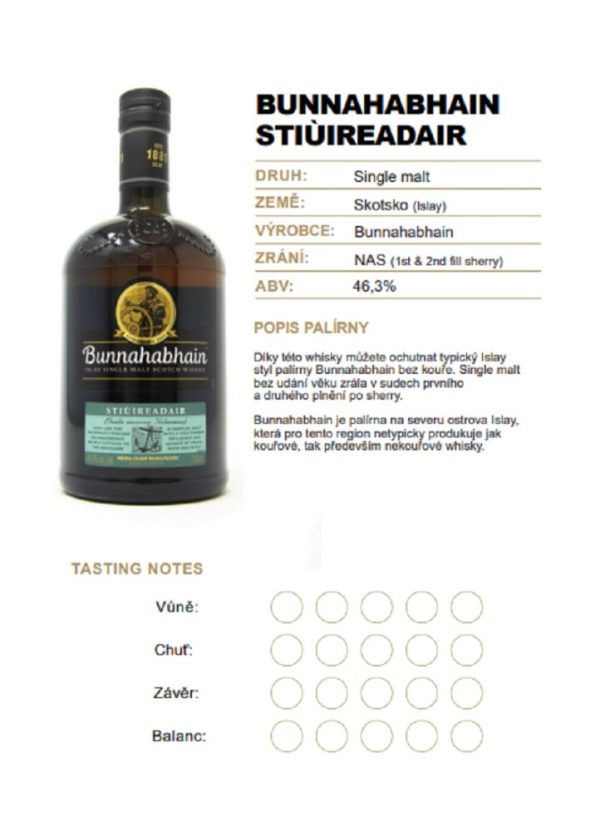 Bunnahabhain Stiúireadair 0