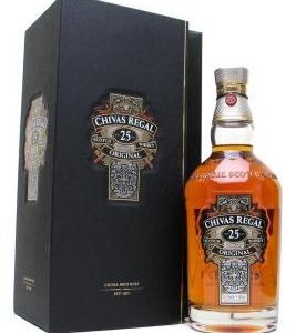 Pečeť a vzkaz: Chivas Regal 25y 0