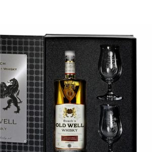 Dárkový box: Svach's Old Well whisky Bourbon a Sherry 46