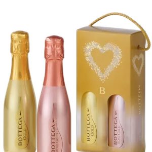 Bottega Mini Set Prosecco Gold + Rosé 2×0