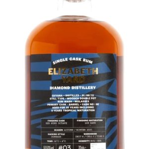 Elizabeth Yard Rum Diamond Guyana 10y 2011 0