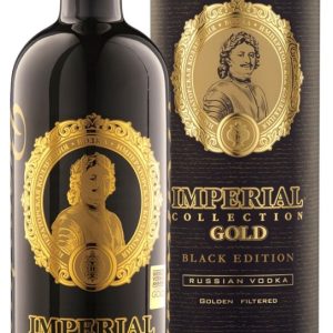 Imperial Collection Gold vodka Black edition 1l 40% Tuba